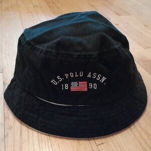 Vintage U.S. POLO ASSN. Bucket Hat: Authentic!
